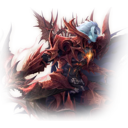 Арт класса «Страж Теней» из клиента Lineage 2